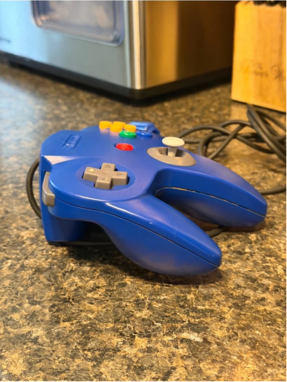 Nintendo 64 N64 OEM Authentic NUS-005 Controller Blue